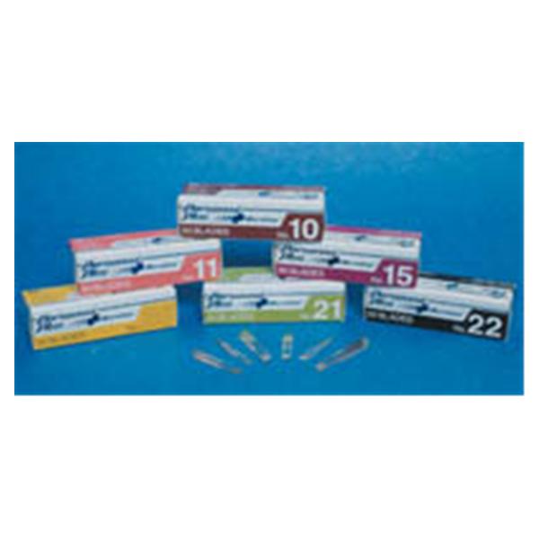 Southmedic Blade Surgical #10 Polymer Coated Sterile Disposable 50/Bx - 73-0410