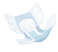 Cardinal Simplicity Adult Incontinent Brief Tab Closure X-Large Disposable Moderate Absorbency - 65035R