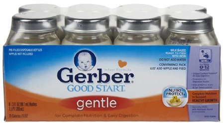 Nestle Healthcare Nutrition Gerber Good Start Infant Formula 3 oz. Bottle Ready to Use - 5000085660