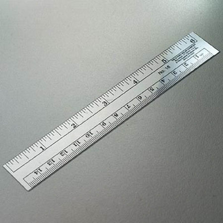 Sklar Ruler Plastic 6 Inch - 96-1674