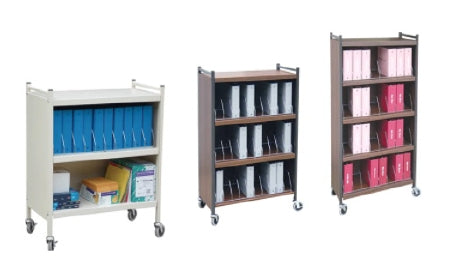 Omnimed Closed Chart Rack 40 Pockets Beige - 260140-BG