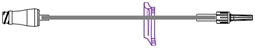 ICU Medical - Extension Set 7 Inch Tubing 1 Port 0.21 mL Priming Volume DEHP-Free - B33086