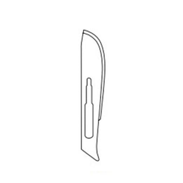 Bard Parker Blade Surgical Bard-Parker Standard/#21 Carbon Steel Non-Sterile Disp 150/Ca - 371321