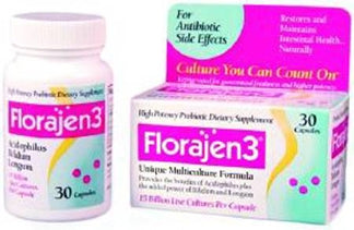 American Lifeline Florajen3 Probiotic Dietary Supplement 30 per Bottle Capsule - 73942344048