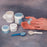 Rolyan 50/50 Mix - Elastomer Putty Blue / White Catalysts, Measuring Scoop, 1.87 lbs. - A9582