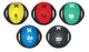 CanDo - Medicine Ball Set 6 lbs. / 12 lbs. / 18 lbs. / 24 lbs. / 30 lbs. - 10-3185