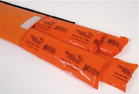 McKesson McKesson General Purpose Splint Padded Splint Wood / Vinyl Orange 54 Inch Length - 79693