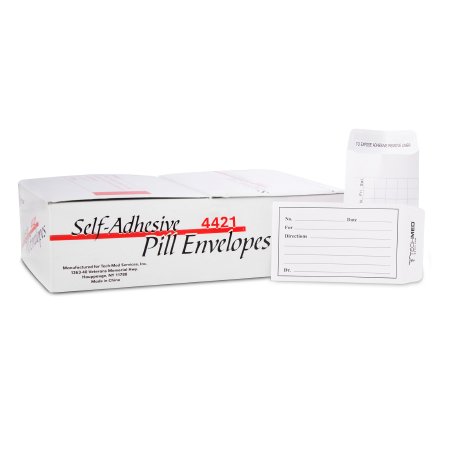 Tech-Med - Pill Envelope 3-/2 X 2-1/4 Inch - 4421