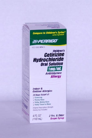 Perrigo Company Children's Allergy Relief 10 mg Strength Oral Solution 4 oz. - 45802097426