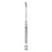 Miltex-Integra Rasp Glabella Aufricht 8-1/4" Curved Reverse Cutting 8Mm Tip Stainless Steel Ea - 21-348