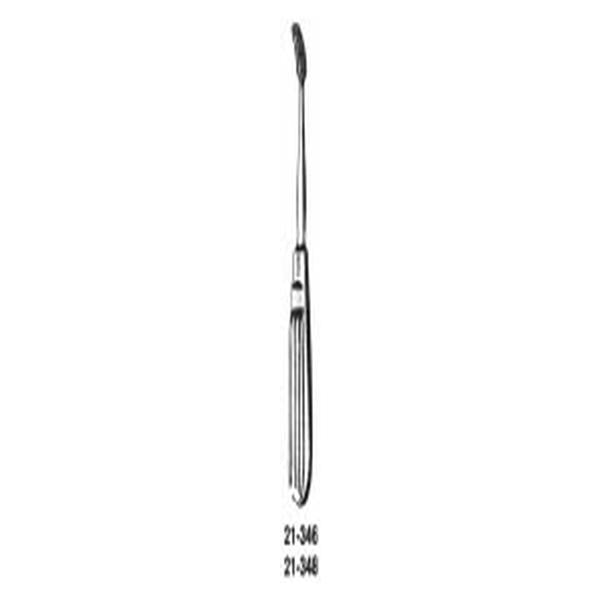 Miltex-Integra Rasp Glabella Aufricht 8-1/4" Curved Reverse Cutting 8Mm Tip Stainless Steel Ea - 21-348