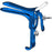 Sklar Instruments Speculum Vaginal Graves 4X1-1/4" Medium Blue Stainless Steel/Coated Ea - 91-5012