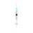 Sol-Care - Syringe with Hypodermic Needle 3 mL 23 Gauge 1 Inch Regular Wall Retractable Safety Needle - 100077IM