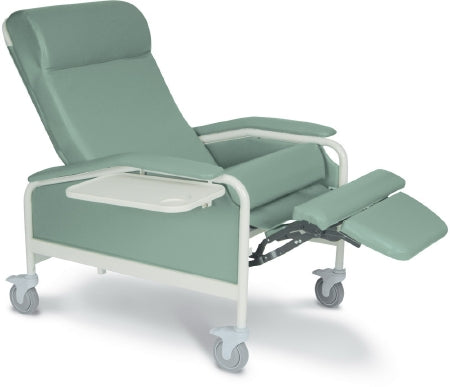 Winco Care Cliner XL Recliner Black Nylon Caster Nylon Caster - 6540-08