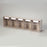 Health Care Logistics Tilters Tilt Front Storage Bin Unit White Plastic 5-1/4 X 6-1/2 X 23-5/8 Inch - 1205W