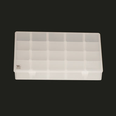 Health Care Logistics - Utility Box X-Large Semi-Clear Polypropylene 2 X 9 X 14 Inch - 1488