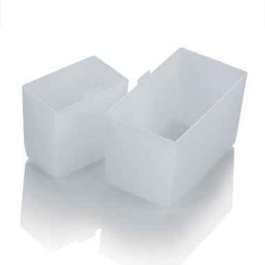Health Care Logistics - Bin Cup 2-3/4 X 3-1/4 X 5 Inch White Industrial Grade Polymers - 1950