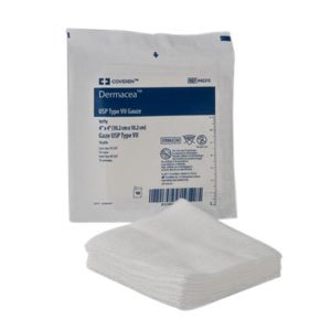 Dermacea - USP Type VII Gauze Sponge Cotton 12-Ply 3 X 3 Inch Square Sterile - 441208