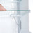 Health Care Logistics - Refrigerator Shelf or Box Locking System White Polycarbonate / Wire 3 L X 2 W Inch Pads / 5-1/2 L Inch Cable - 18629
