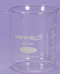 Health Care Logistics - Laboratory Beaker Glass 250 mL (8 oz.) - 3026