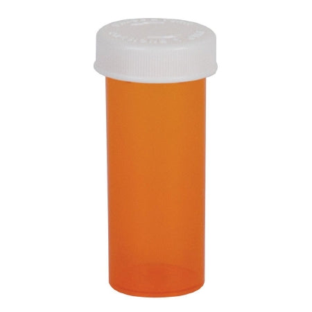 Apothecary Products VIAL, AMBER 8DR CRC W/CAPS (385/CS) - 30431