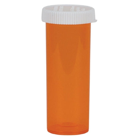 Apothecary Products VIAL, AMBER 6DR NON-CRC W/CAPS(620/CS) - 30440