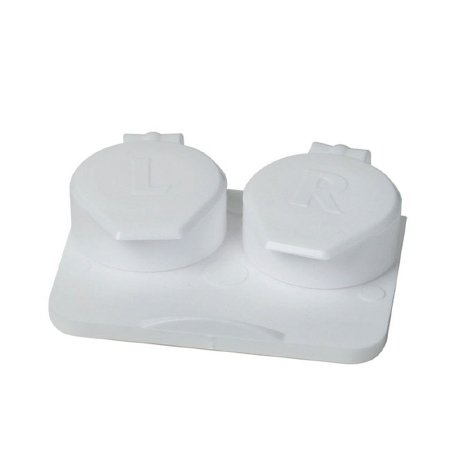 Apothecary Products Flents Econo-Mate Contact Lens Case White - K1010