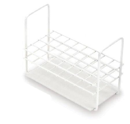 Fisher Scientific - Test Tube Rack 32 Place 13 to 16 mm Tube Size White 6.18 X 3 X 4.56 Inch - NC9334087