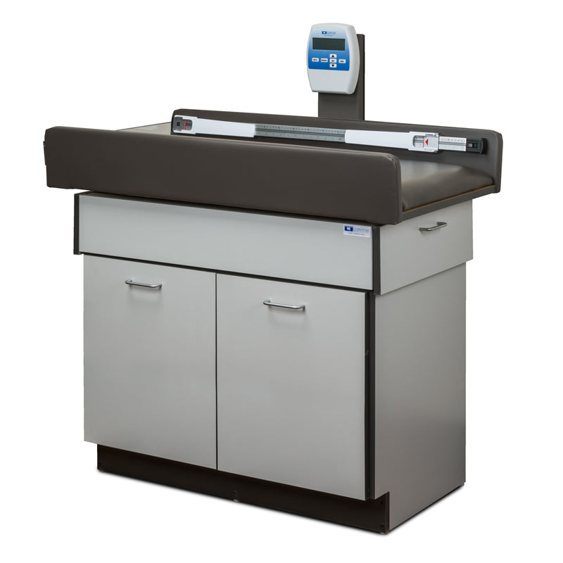 Clinton Industries Select Series Pediatric Treatment Table with Scale Fixed Height 40 Lbs. - 7820-1NT-3SB