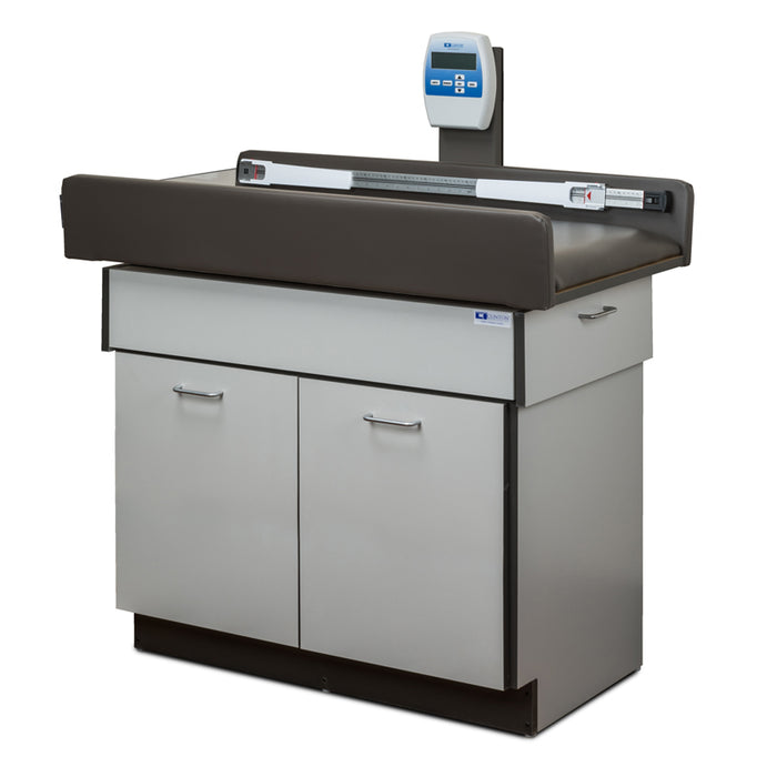 Clinton Industries Select Series Pediatric Treatment Table with Scale Fixed Height 40 Lbs. - 7820-1NT-3SB