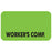 Tabbies Insurance Labels - 1-1/2"W x 7/8"H, 250 per Roll