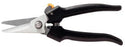 Patterson Medical Supply Fiskars All Purpose Snips Surgical Grade Stainless Steel / Plastic NonSterile Plier Handle Straight Blunt/Blunt - 7275
