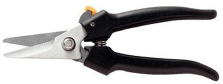Patterson Medical Supply Fiskars All Purpose Snips Surgical Grade Stainless Steel / Plastic NonSterile Plier Handle Straight Blunt/Blunt - 7275