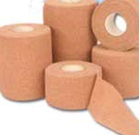 Andover Coated Products CoFlex·LF2 Cohesive Bandage 1 Inch X 5 Yard Standard Compression Self-adherent Closure Tan NonSterile - 9100TN