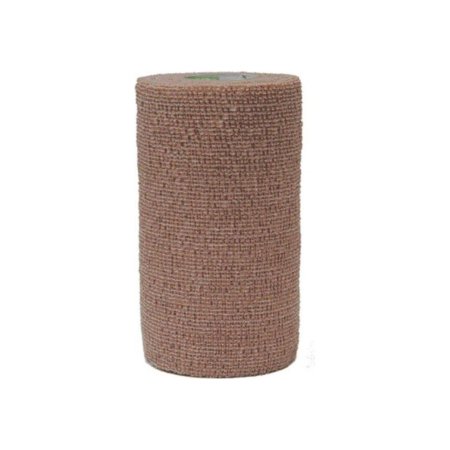 Co-Flex·Med - Cohesive Bandage 4 Inch X 5 Yard 16 lbs. Tensile Strength Self-adherent Closure Tan NonSterile - 7400TN-018