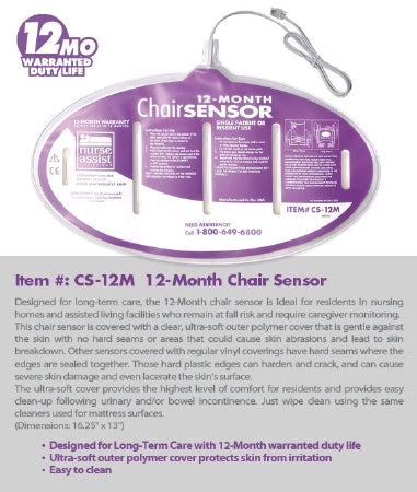 Nurse Assist Chair Sensor Pad - CS-12