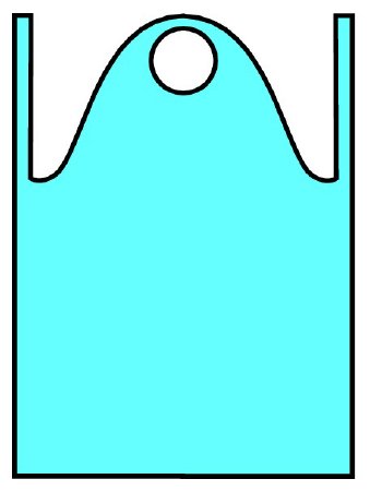 Cardinal - Cystoscopy Apron Blue Disposable - 3175