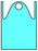 Cardinal - Cystoscopy Apron Blue Disposable - 3175