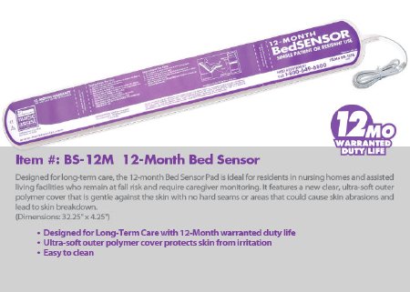 Nurse Assist - Bed Sensor Pad - BS-12M