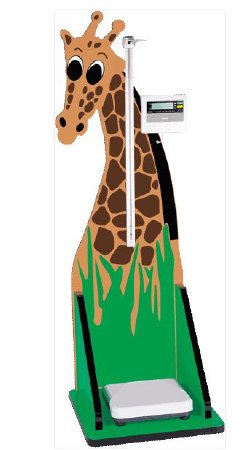 Goodtime Medical - Pediatric Scale (Giraffe) Digital Display 140 lbs. Capacity AC Power - D-GIRAFFESCALE