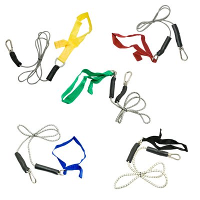Fabrication Enterprises CanDo Bungee Exerciser Yellow, Red, Green, Blue, Black - 1431660