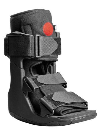 DJO XcelTrax Air Ankle Walker Boot Medium Hook and Loop Closure Male 7-1/2 to 10-1/2 / Female 8-1/2 to 11-1/2 Left or Right Foot - 79-95525