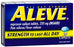 Bayer Aleve Pain Relief 220 mg Strength Naproxen Sodium Caplet 24 per Bottle - 25866105002