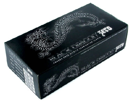 Microflex Medical Black Dragon Zero Exam Glove 2X-Large NonSterile Nitrile Standard Cuff Length Textured Fingertips Black Not Chemo Approved - BD-1005-NPF