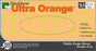 Innovative Healthcare Corporation NitriDerm Ultra Orange Exam Glove X-Small NonSterile Nitrile Standard Cuff Length Fully Textured Orange Not Chemo Approved - 199050