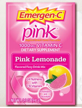Pfizer Emergen-C Oral Supplement Pink Lemonade Flavor 0.3 oz. Individual Packet Powder - 7631430204