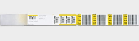 Typenex Medical Identification Band Barcoded Bloodband Adhesive Closure Without Legend - 4R4678