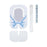 Sorbaview SHIELD - Integrated Securement Dressing Fabric / Film 2.625 X 3.5625 Inch Sterile - Medline - SV233UDT