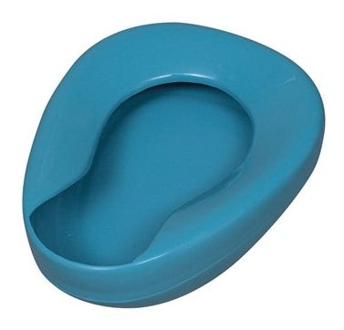 Mabis Healthcare DMI Deluxe Contoured Bedpan Blue - 541-5070-0000