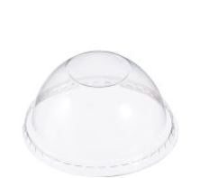 Solo Cup ClearLight Lid Dome Lid, Without Hole, Clear - LDN12C-0090